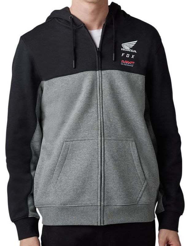 Кофта Fox X Honda Zip Hoodie Black