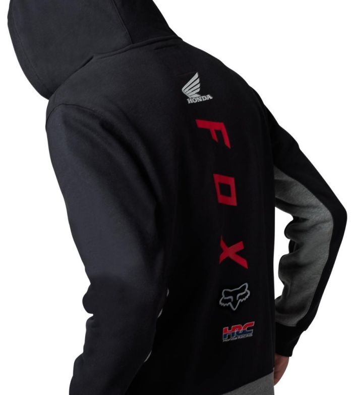 Кофта Fox X Honda Zip Hoodie Black