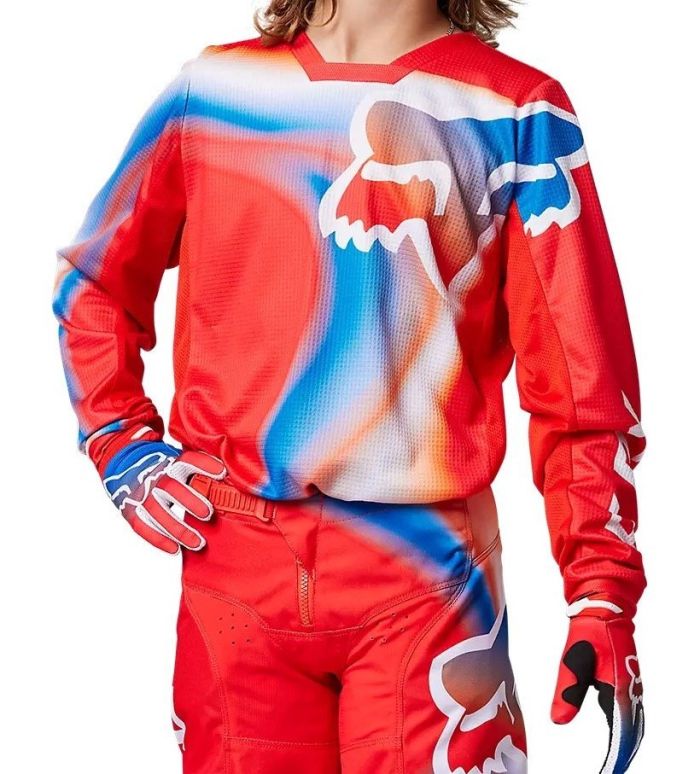 Дитяча Джерсі Fox Kids 180 Toxyk Jersey Flo Red
