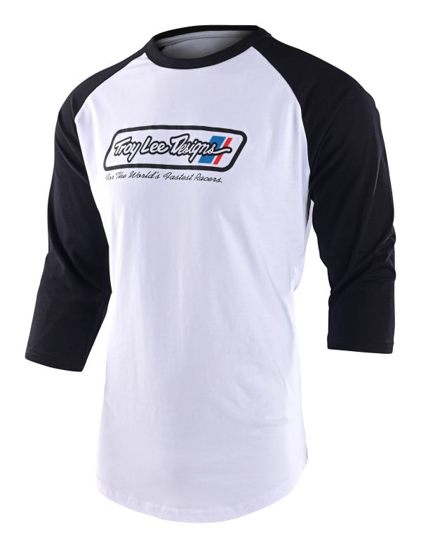 Реглан TLD GO FASTER RAGLAN WHITE / BLACK