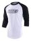 Реглан TLD GO FASTER RAGLAN WHITE / BLACK