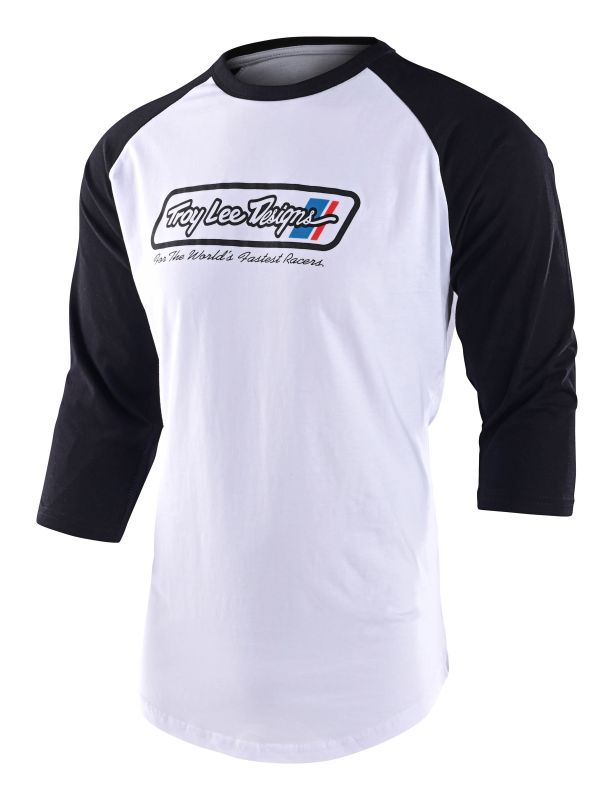 Реглан TLD GO FASTER RAGLAN WHITE / BLACK