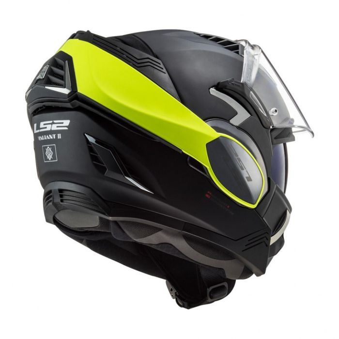 Мотошолом LS2 FF900 Valiant 2 Hammer Hi-Vis Yellow