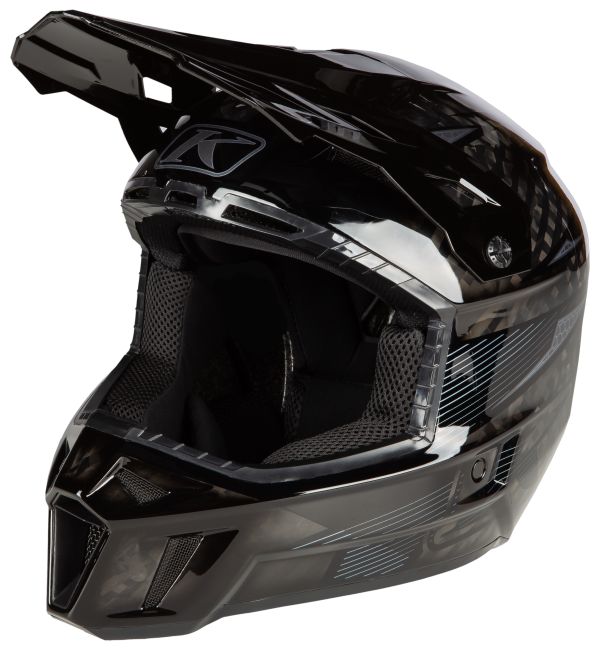 Мотошолом Klim F5 Helmet ECE Shred Black - Asphalt