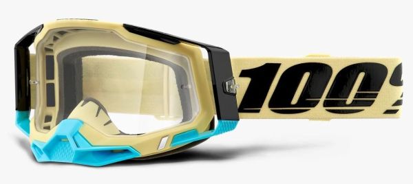 Окуляри 100% Racecraft 2 Goggle Airblast - Clear Lens