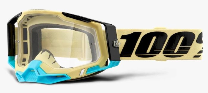 Окуляри 100% Racecraft 2 Goggle Airblast - Clear Lens