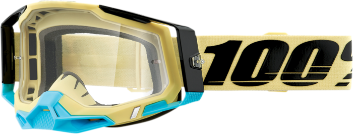 Окуляри 100% Racecraft 2 Goggle Airblast - Clear Lens