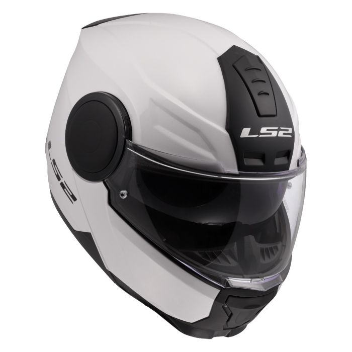 Мотошолом LS2 FF902 Scope 2 Solid Gloss White
