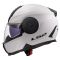 Мотошолом LS2 FF902 Scope 2 Solid Gloss White