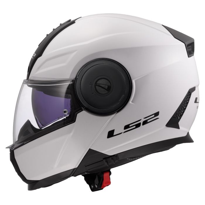 Мотошолом LS2 FF902 Scope 2 Solid Gloss White