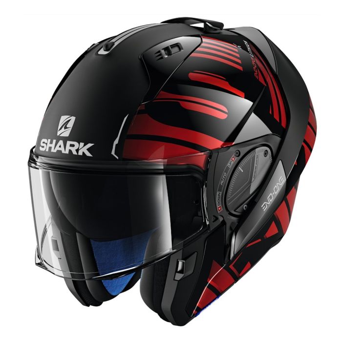 Мотошолом Shark Evo-One 2 Lithion Dual Black/Red
