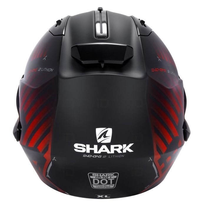 Мотошолом Shark Evo-One 2 Lithion Dual Black/Red
