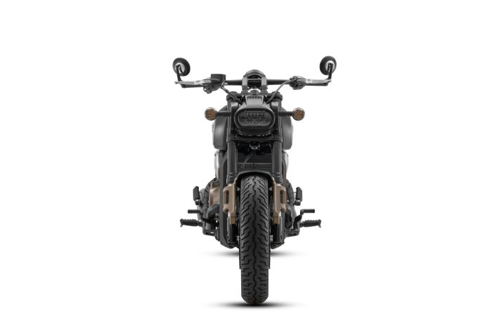 Мотоцикл QJMOTOR SRV 600V BLACK/GRAY