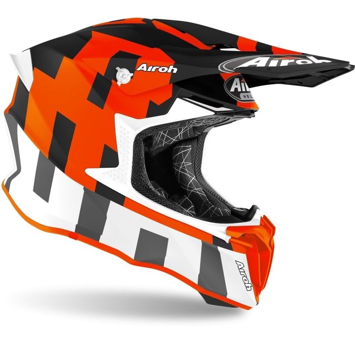 Мотошолом Airoh Twist 2.0 Frame Orange Matt
