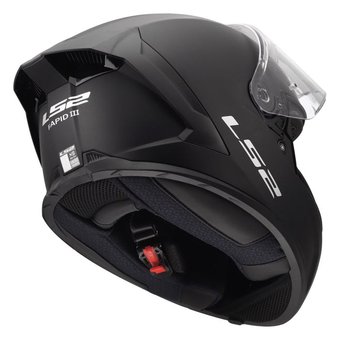 Мотошолом LS2 FF820 Rapid 3 Matt Black