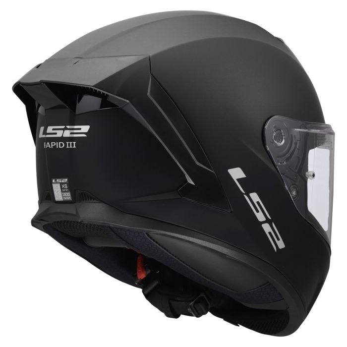 Мотошолом LS2 FF820 Rapid 3 Matt Black