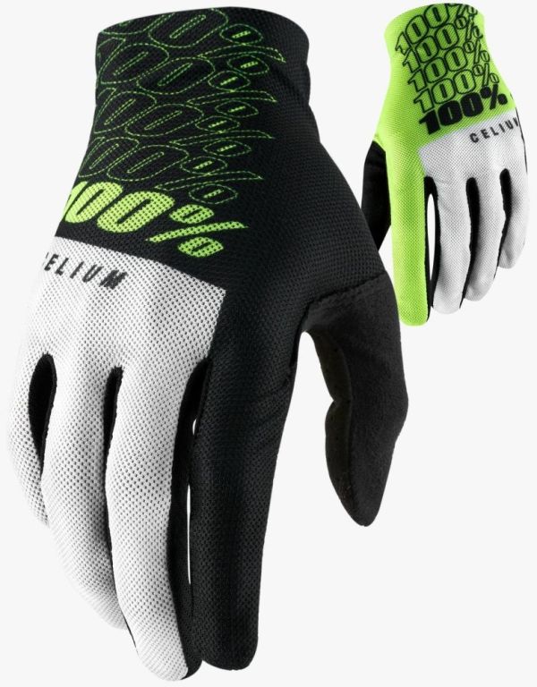 Рукавички Ride 100% Celium Glove Fluo Yellow