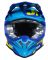Мотошолом Just1 J39 Poseidon Fluo Yellow Blue