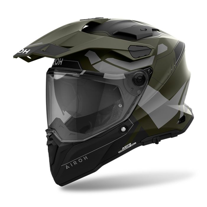 Шолом AIROH COMMANDER 2 REVEAL military green