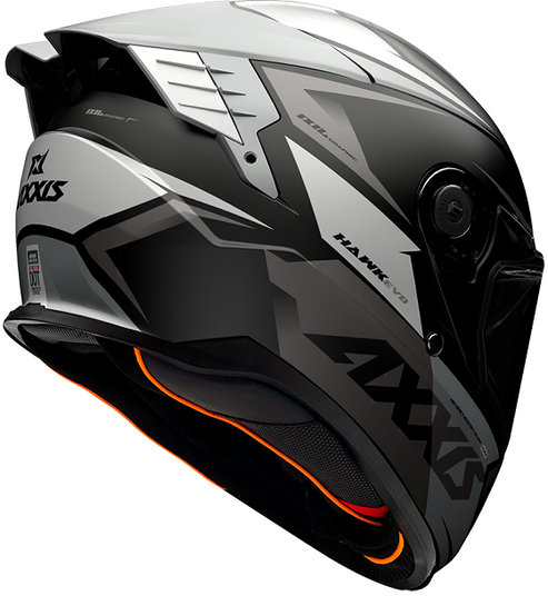 Мотошолом AXXIS HAWK SV JUDGE B2 GLOSS GRAY