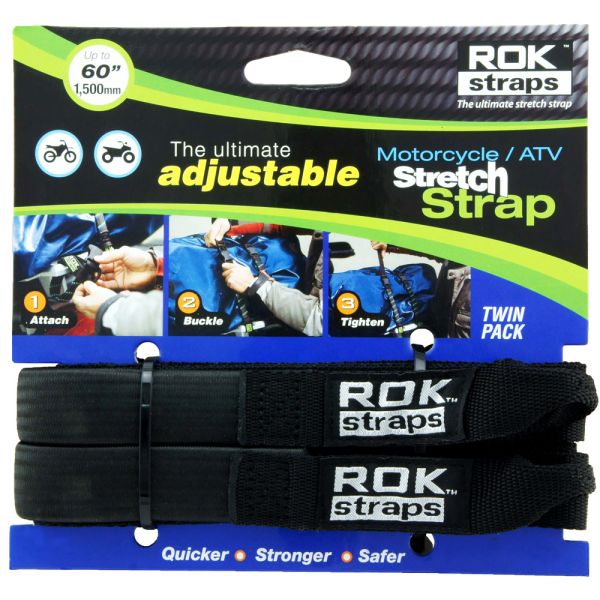 Ремені Oxford Rok Straps HD 25mm Adj Black
