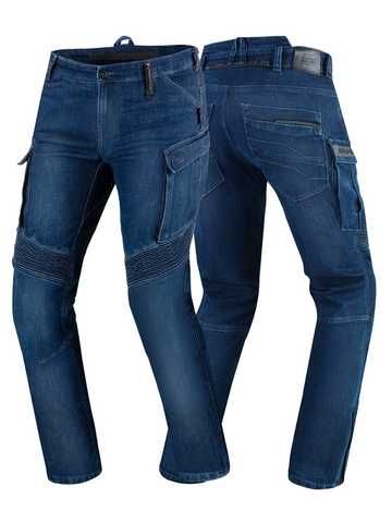 Мотоджинси одношарові SHIMA Giro 2.0 Urban Blue
