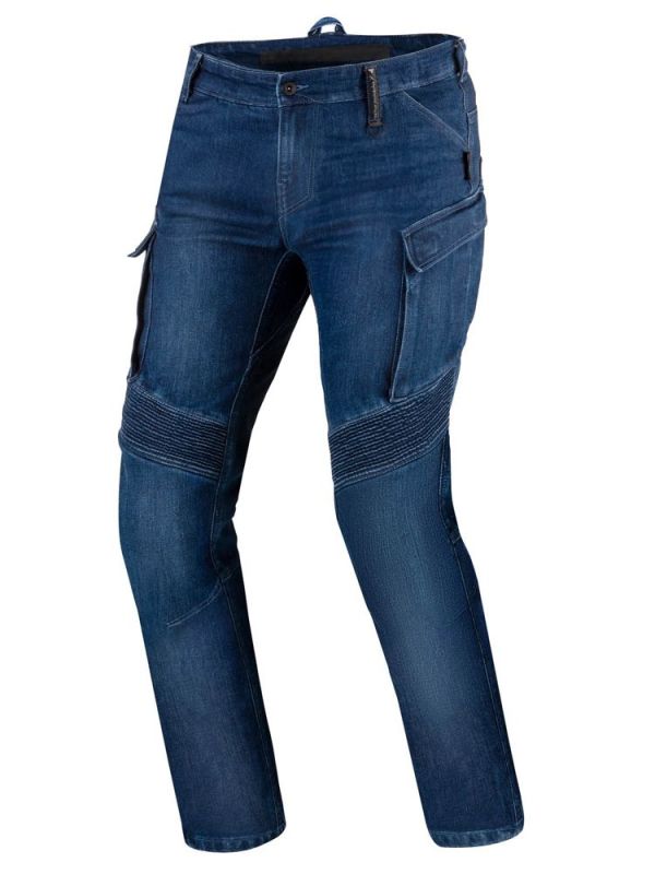 Мотоджинси одношарові SHIMA Giro 2.0 Urban Blue