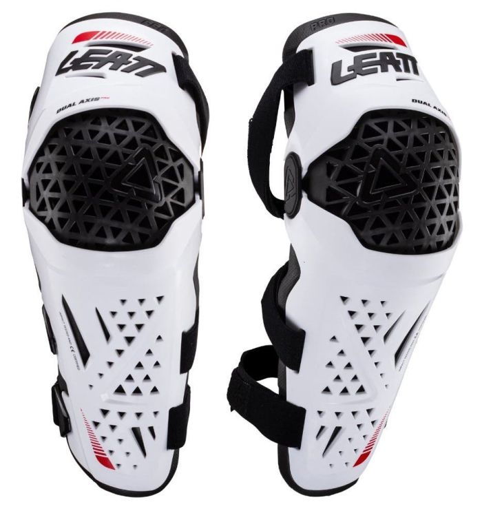 Наколінники Leatt Knee Guard Dual Axis Pro White