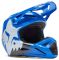 Шолом Fox V1 Helmet - Shield Blue