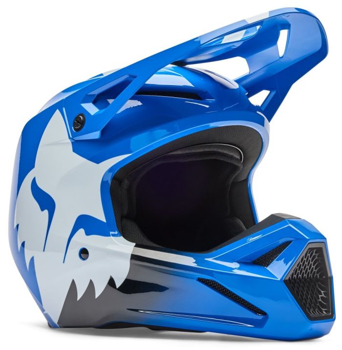 Шолом Fox V1 Helmet - Shield Blue