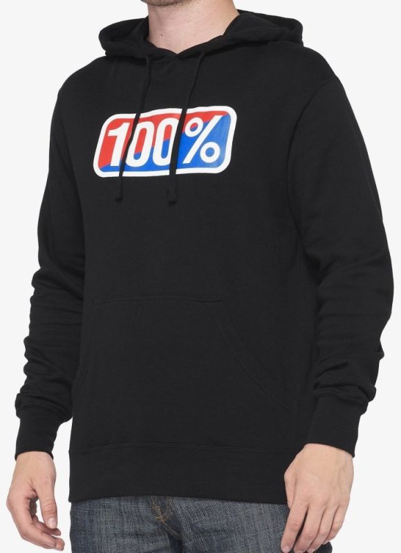 Кофта 100% Classic Hoodie Black