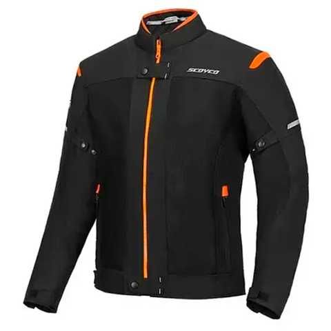 Мотокуртка SCOYCO JK158 Black-Orange
