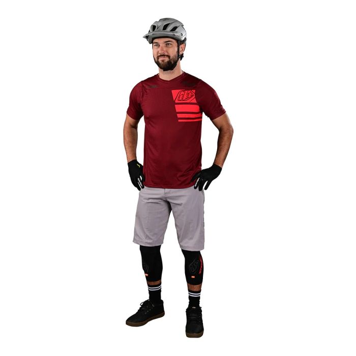 Джерсі TLD SKYLINE AIR SS JERSEY Stacks [Syrah]