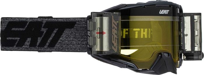 Окуляри Leatt Goggle Velocity 6.5 Roll-Off Graphene Yellow 70%