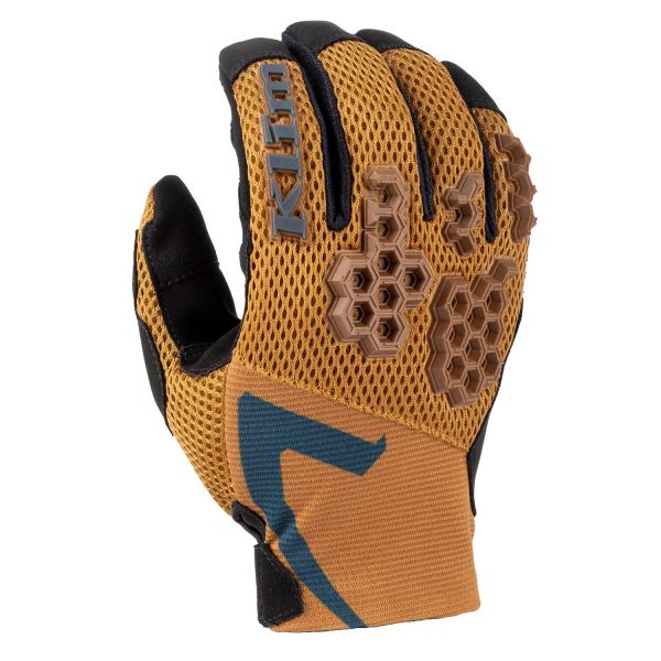 Моторукавиці KLIM Mojave XL Golden Brown - Petrol