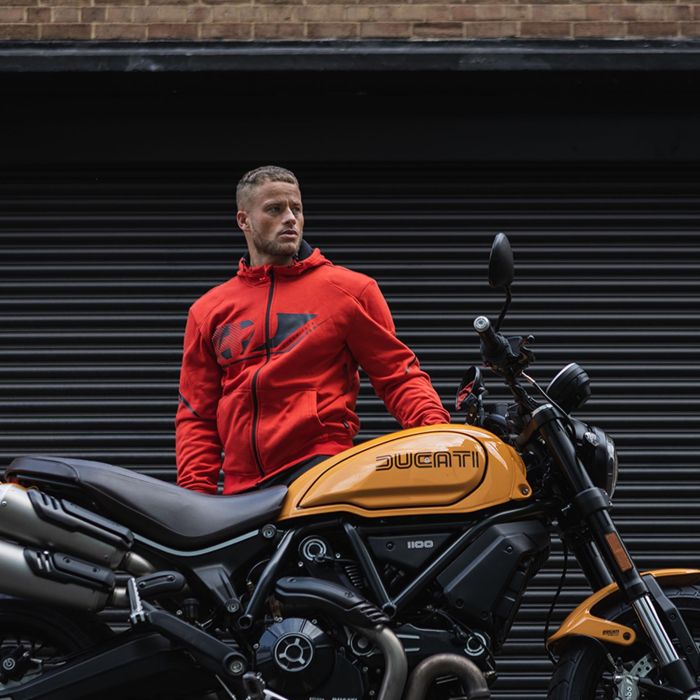 Мото кофта Oxford Super Hoodie 2.0 MS Sports Red