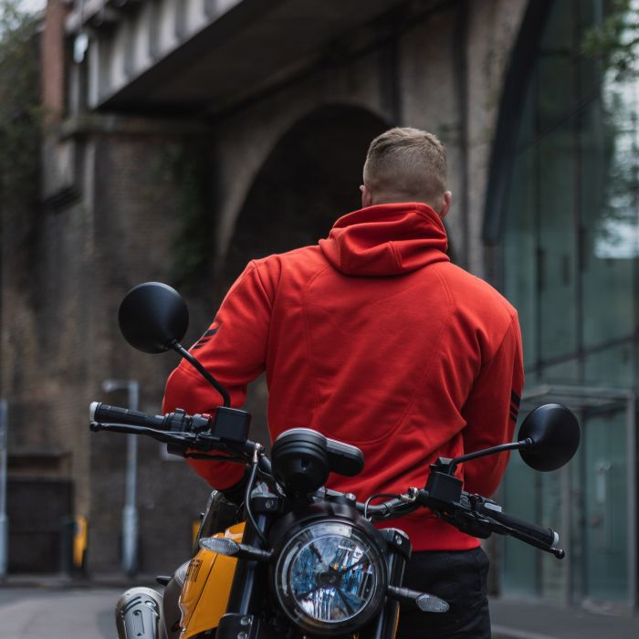 Мото кофта Oxford Super Hoodie 2.0 MS Sports Red