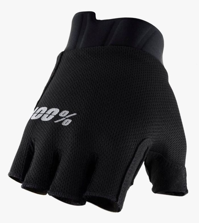 Перчатки Ride 100% Exceeda Gel Short Finger Glove Black