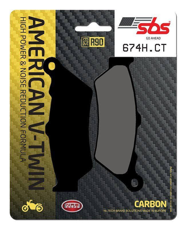 Гальмівні Колодки SBS High Power Brake Pads Carbon
