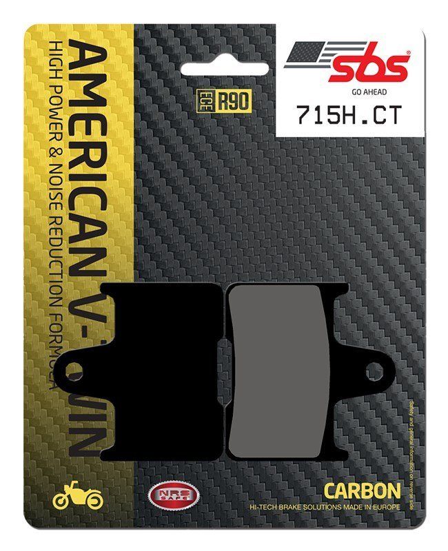 Гальмівні Колодки SBS High Power Brake Pads Carbon