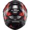 Мотошолом LS2 FF320 Stream Evo Loop Black Red