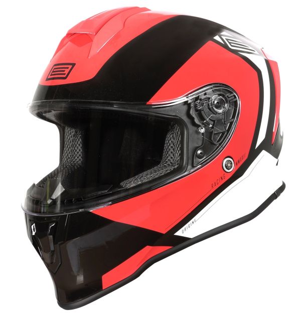 Мотошолом Origine Dinamo Kids Bold Red / Black - Gloss