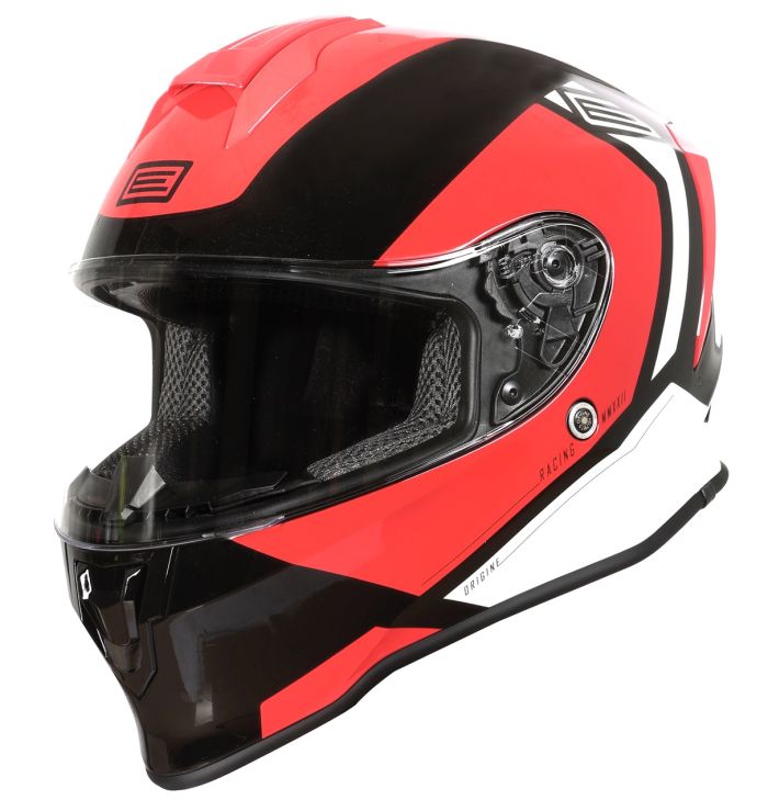 Мотошолом Origine Dinamo Kids Bold Red / Black - Gloss