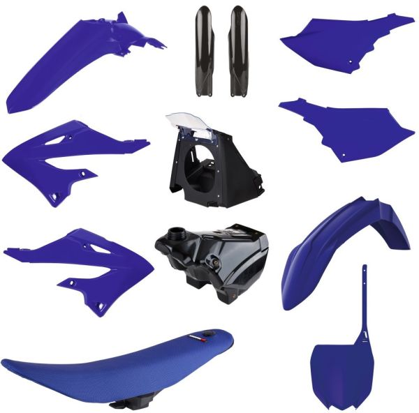 Пластик Polisport Mx Restyling Kit - Yamaha (02-) Blue/black