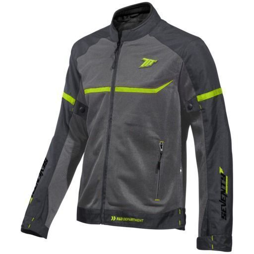 Мотокуртка Seventy JR30.1 MOJAVE Grey Yellow