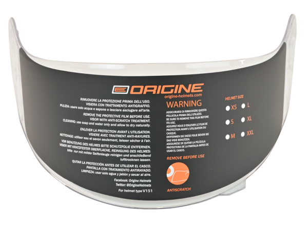 Візор Origine Dinamo Clear Visor