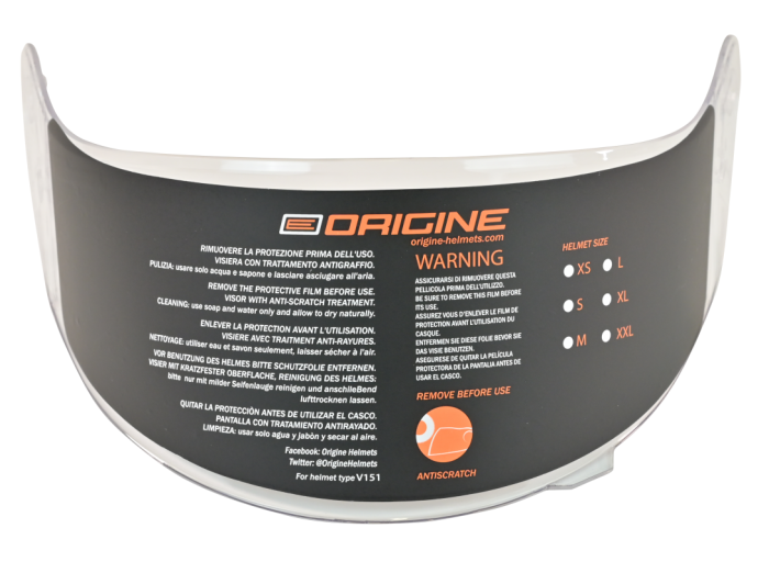 Візор Origine Dinamo Clear Visor