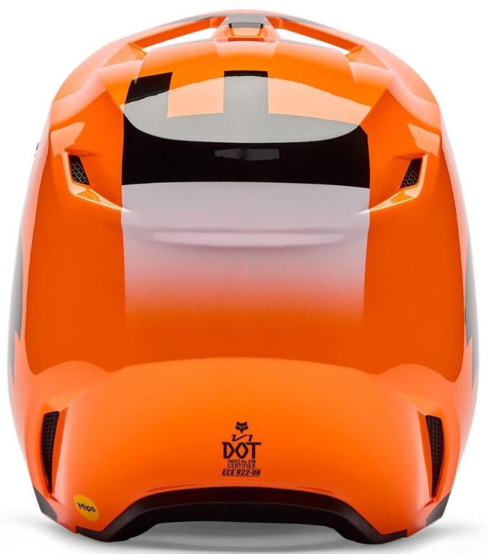 Шолом Fox Yth V1 Helmet - Shield Flo Orange