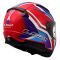 Мотошолом LS2 FF353 Rapid 2 Flitz White Blue Red