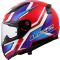 Мотошолом LS2 FF353 Rapid 2 Flitz White Blue Red